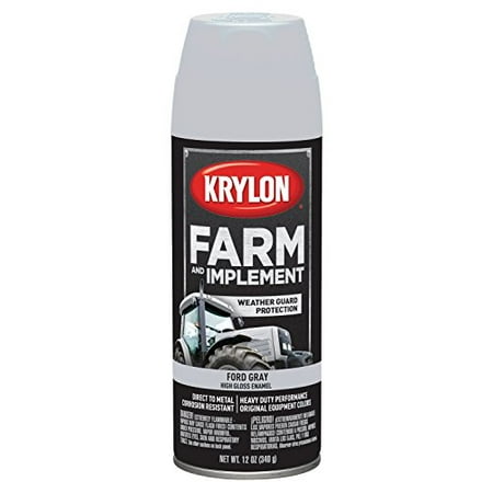 Krylon Farm - Krylon 1942 Krylon Farm & Implement Paints Ford Gray 12 oz. Aerosol Krylon Farm & Implement Paints