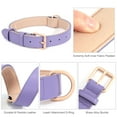 thumbnail image 4 of SUOSDEY Puppy Collar Adjustable Soft Breathable Leather Dog Collar for Small Medium Large, 4 of 5