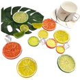 thumbnail image 5 of Simulación de fruta simulación de limón plástico rodaja de limón modelo de fruta accesorios de fotografía hogar péndulo, 5 of 5