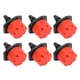 thumbnail image 2 of 100 Uds. Aspersor de riego ajustable de 360 grados emisor de riego por goteo de 1/4 pulgadas para sistema de riego rojo, 2 of 14