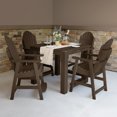 thumbnail image 2 of Highwood's 42" x 42" Square 5-pc Hamilton Dining Set - Counter Height, Outdoor, Eco-friendly, Synthetic Wood, 2 of 6