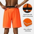 thumbnail image 4 of Jjayotai George Shorts Men, Men's Long Basketball Shorts with Zipper Pocket, Quick Dry Gym Shorts, Lightweight Mesh Athletic Shorts for Men, 4 of 4