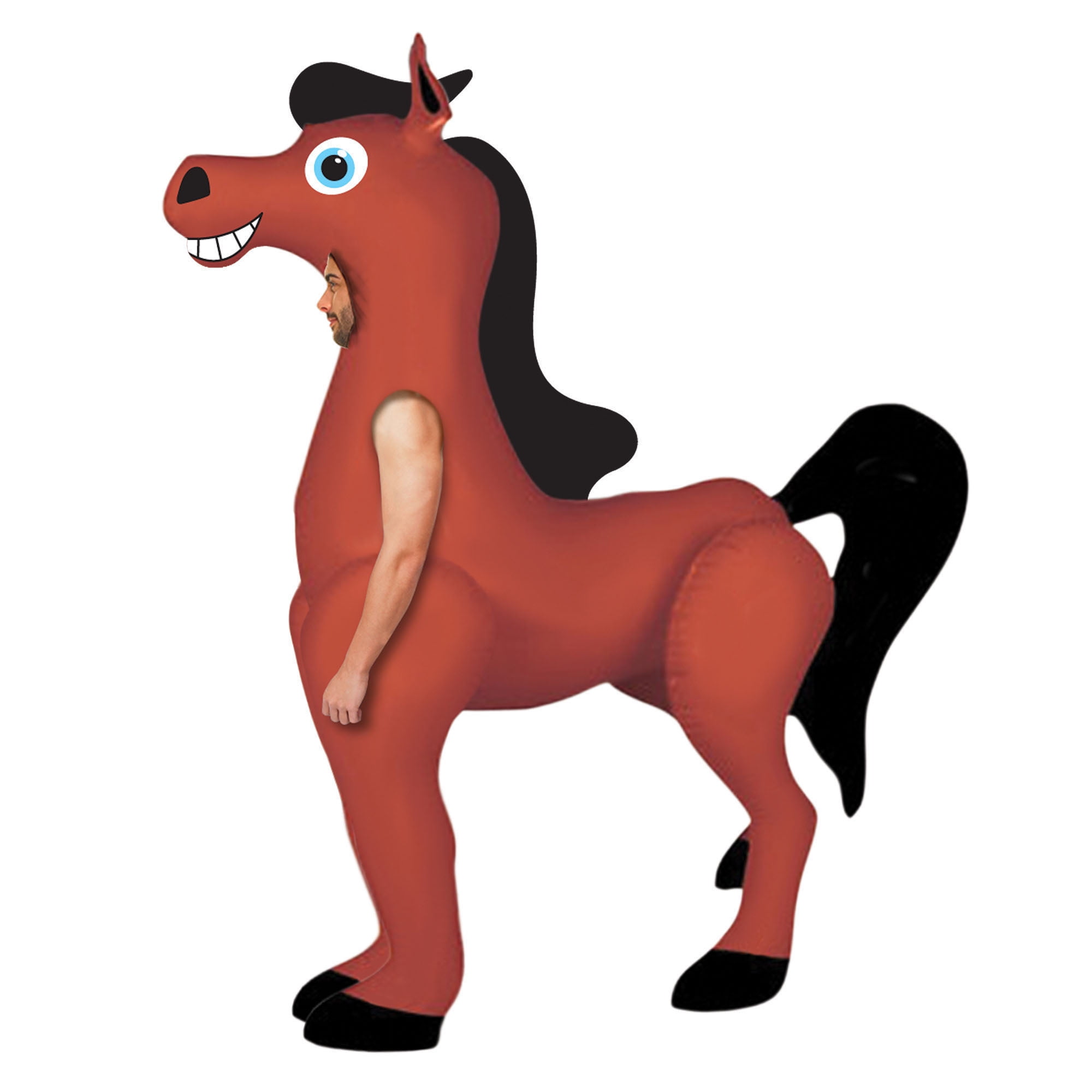 Adult Inflatable Horse One size Halloween Dress Up Costume 19.97 + FSP