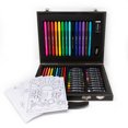 thumbnail image 4 of Art 101 58 piece Mutlifunctional Art Set in Colorable Wood Case for Children to Adults, 4 of 8