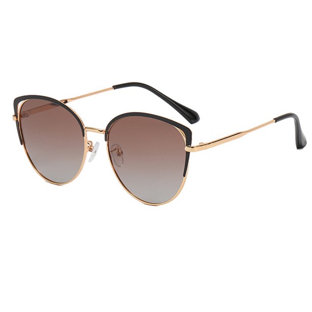 Gafas de sol polarizadas anti-ultravioleta de la personalidad de la tendencia de la moda de las gafas de sol, hechas de TAC, metal