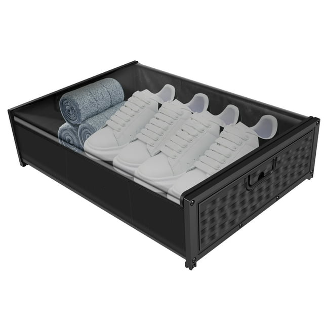 Under Bed Storage Containers with Wheels Rolling Under Bed Storage Bins