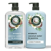 Herbal Essences Shampoo and Conditioner Set for Dry Hair with Coconut Water and Jasmine, 29.2 Fl Oz C30