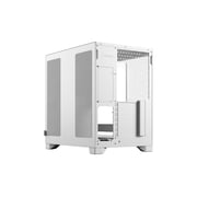 Pop 2 Vision Panoramic Glass White RGB E-ATX Dual-Chamber PC Gaming Case with Front and Side TG Panels Mid Tower PC Case