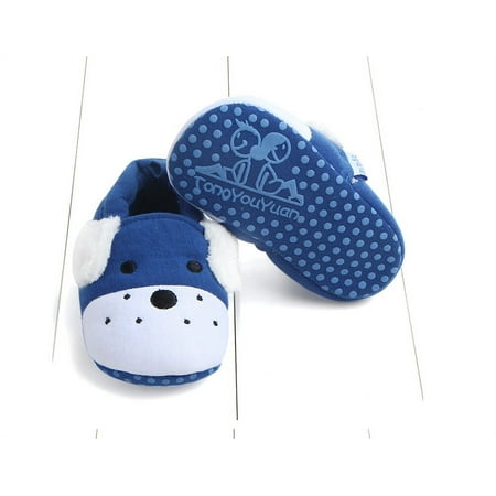 

Non-slip Toddler Kids Baby Shoes Cartoon Girls Soft Sole Cotton Crib Shoes 3-11M