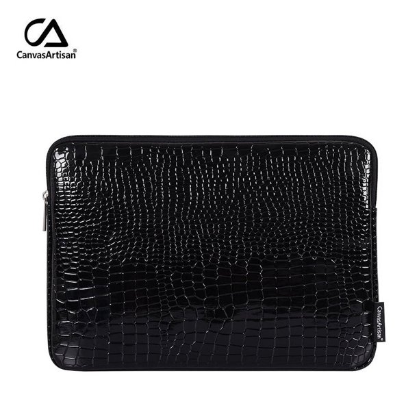 En existencia, funda impermeable delgada para ordenador portátil con bolsa de protección de PU para Macbook ThinkPad