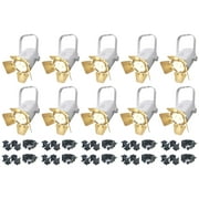 10 Chauvet DJ EVE TF-20 LED Par Wash Stage Theatre Fresnal Display Lights+Clamps