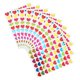 thumbnail image 5 of GOOHOCHY 2100 pegatinas de corazón de colores, mini pegatinas de corazón, calcomanías autoadhesivas de recompensa para álbumes de recortes, diarios, manualidades de San Valentín., 5 of 8
