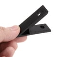 thumbnail image 3 of Uxcell 1 Set 45 Degree Aluminum Profile Corner Brackets, 2.32 x 0.55 Inch(Black), 3 of 6