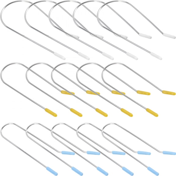 TUWAFE 24 Pcs Hot Rollers Pins Curler Clamp Replacement Clips for Electric Securing Hair Curlers