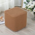 thumbnail image 6 of Cover Expandable Footstool Footstool Living Room Soft Blanket - Coffee, 6 of 8