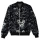 thumbnail image 3 of Nueva chaqueta con estampado de grafiti divertido en 3D para hombre y mujer, estilo callejero Harajuku Hip Hop, abrigo informal con cuello alto y cremallera, sudadera, chaqueta, tops, 3 of 5