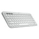 Logitech K380 Multi-Device Bluetooth Keyboard - Clavier - Sans Fil - Bluetooth 3.0 - Blanc Cassé – image 2 sur 15