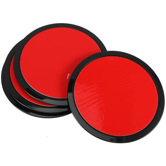 BESTOYARD Dashboard Suction Cup Pad Black PC for Car Navigation System 4Pcs