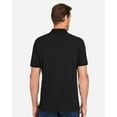 thumbnail image 3 of Harriton M205P Men's Valiant Cotton Snag Protect Pocket Polo-Black-S, 3 of 6