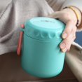 thumbnail image 4 of Taza térmica de material acero inoxidable, soporte aisdo para gachas de sopa, tarro de comida, recipiente para gachas de para Picnic , regalos Verde perfecl Tarro de sopa térmica, 4 of 7