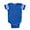 Royal Blue, variant on CafePress - Cute Alpaca - Cute Infant Baby Football Bodysuit