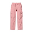 thumbnail image 6 of LIaqionyy Hiking Cargo Pants for Women Elastic Waist Baggy Joggers Athletic Casual Golf Outdoor Trousers with Pockets, 6 of 7