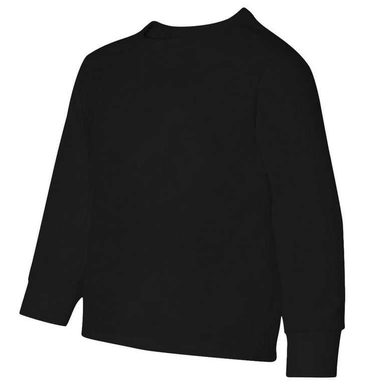 Jerzees Boys Dri-Power Active Long Sleeve T-Shirt. 29BL - Walmart.com