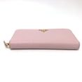 thumbnail image 6 of Pre-Owned PRADA 1ML506 logo Zip Around Long Wallet pink GoldHardware (Good), 6 of 12