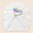 thumbnail image 2 of Toddler Sun Hat Sun Protection Kids Bucket Hat Toddler Beach Hats for Boys Girls Swim Cap Baby Girls Turban Hats With Bow Caps Bonnets Headwraps For Toddlers, 2 of 3