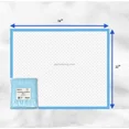 thumbnail image 5 of Disposable Underpads 34”x22” Incontinence Bed Covers Pads Pet Training Ultra Thick Super Absorbent & Waterproof Protection for Kids Infants Adults Elderly Baby Box of 60, 5 of 5