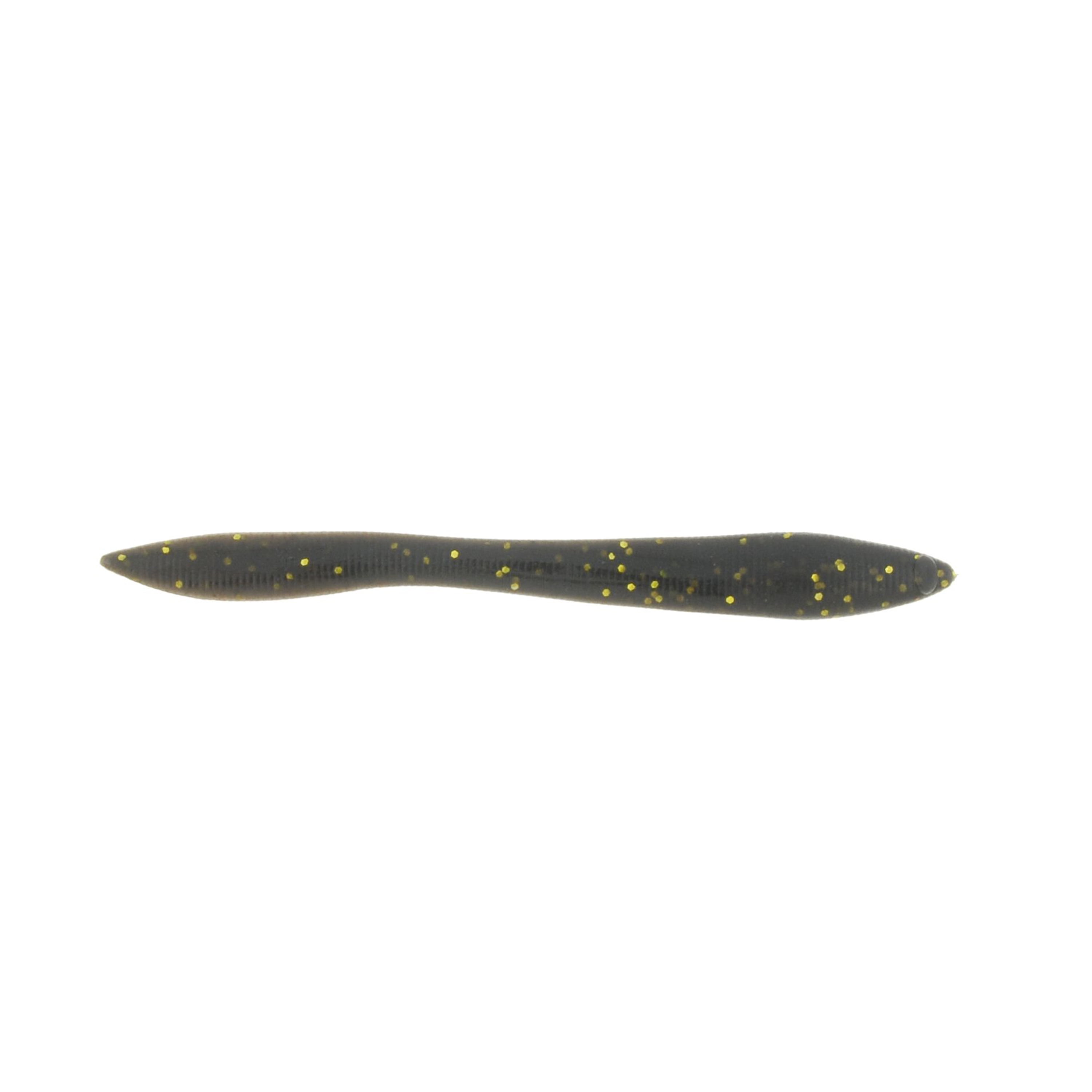 Gulp! Jumbo Leech Soft Bait 5" Length, 3-Mile Leech, Per 8 1130673