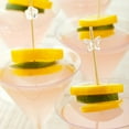 thumbnail image 3 of Clear Bamboo Acrylic Bead Skewer - Assorted Styles - 6" - 1000 count box, 3 of 3