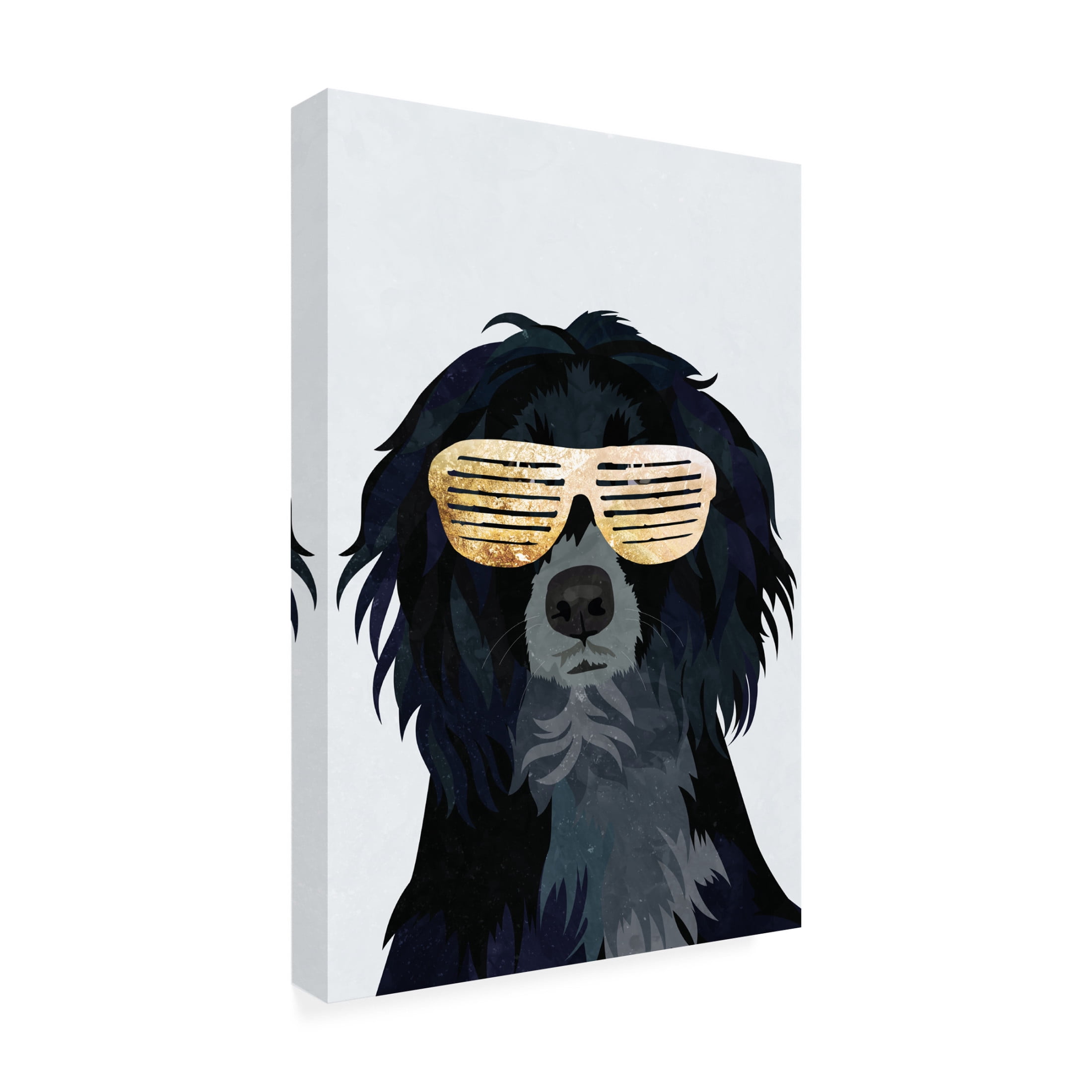 Trademark Fine Art Sarah Manovski  Hiphop Cockerspaniel Canvas Wall Art