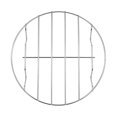 thumbnail image 3 of Cooking Rack,Round Cooking Rack,1 Pcs Stainless Steel Baking Cooling Steaming Grilling Rack, Fits Air Fryer/Stockpot/Pressure Cooker/Round Cake Pan,Oven and Dishwasher Safe(Silver), 3 of 9