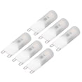 thumbnail image 3 of 6Pcs G9 LED Light Bulbs Ceramic 200LM G9 Base Bulbs for Wall Lamp Chandelier Replacement 2W 20W Halogen Equivalent 220V Warm Light, 3 of 12