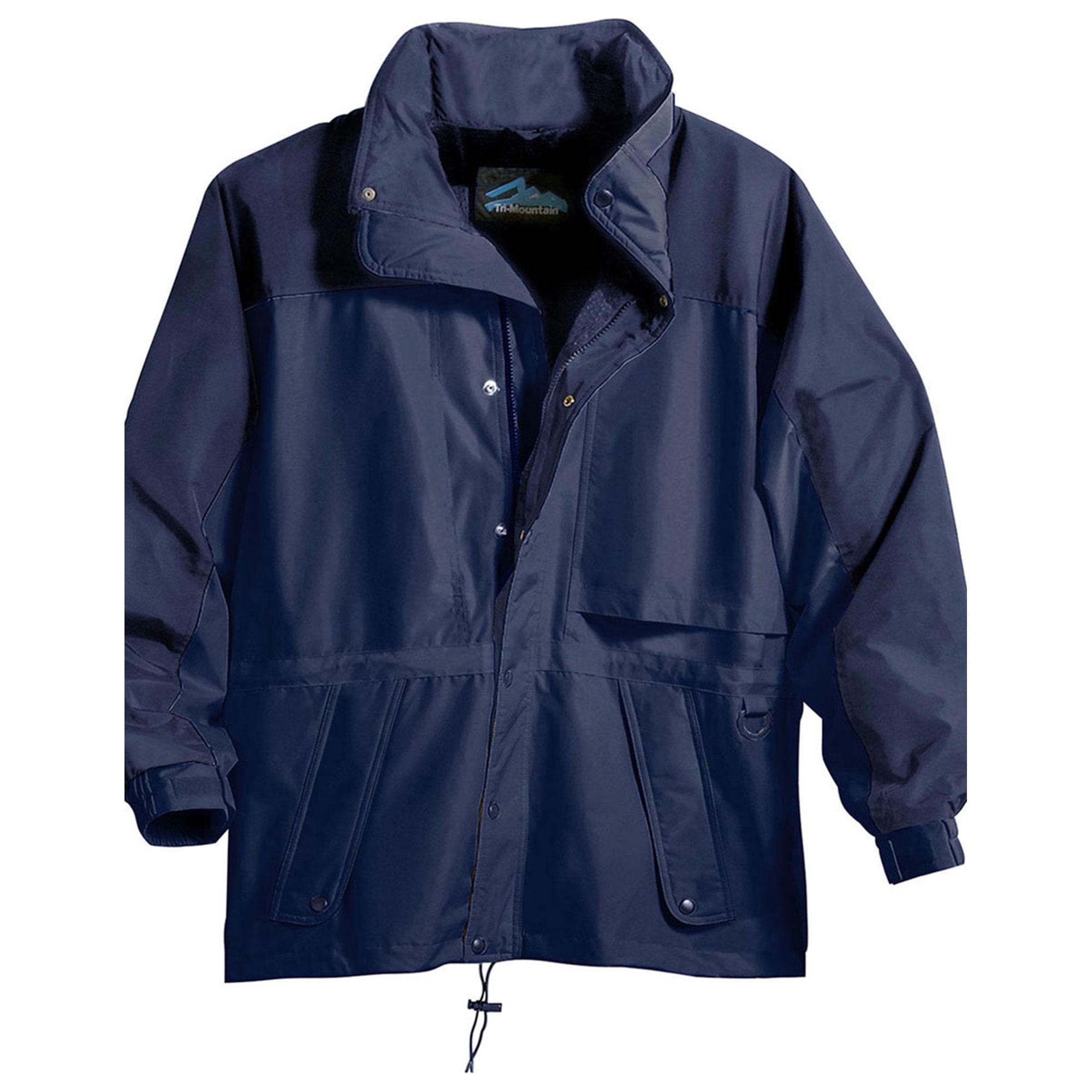 Tri-Mountain Men's Big And Tall Waterproof Parka by Tri-Mountain