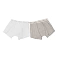 thumbnail image 1 of Boxer Baby Creysi para Niño Diseño Liso Blanco y Gris 2 Piezas Talla M, 1 of 4