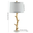 thumbnail image 4 of SAFAVIEH Olenna 29.5 in. Twig Resin Table Lamp, Gold Leaf, 4 of 4