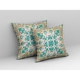 thumbnail image 5 of Amrita Sen Suede Yellow And White Pillow With Insert CAPL265FSDS-BL-16x16, 5 of 9