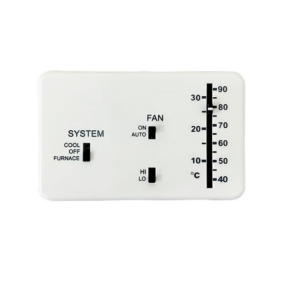 RV Thermostat Control Panel Analog Thermostat Replacement Compatible for Dometic