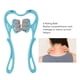 thumbnail image 3 of Masajeador De Columna Cervical, Control Conveniente Estimulación De Puntos De Acupuntura Operación Manual Multifuncional Masajeador De Cuello Con 6 Rodillos Para Calmar Y Relajar, 3 of 7