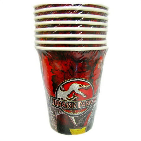 Jurassic Park III 9oz Paper Cups (8ct)