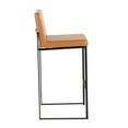 thumbnail image 5 of LumiSource Fuji High Back 30" Fixed-Height Barstool - Set of 2, 5 of 6