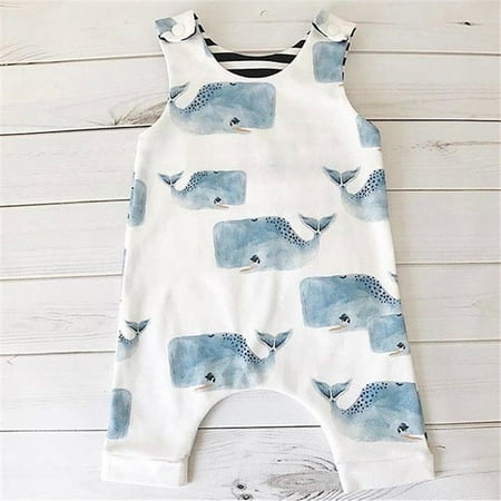 

Newborn Kids Baby Boy Girl Bodysuit Romper Jumpsuit Animal Print Clothes 0-3Years