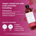 thumbnail image 5 of (3 pack) MaryRuth's Iron Supplement for Women Men & Kids Liquid Iron Supplement for Women Men & Kids 15.22 fl oz, 5 of 10