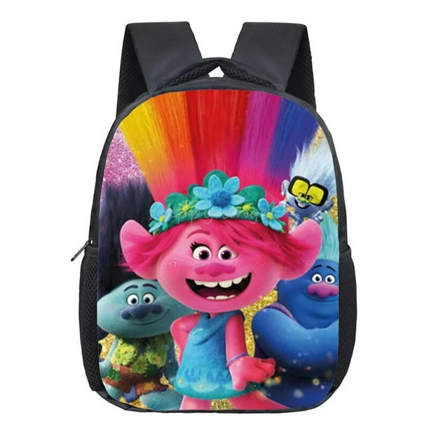 Disney Kids School Bags Kindergarten School Backpack Trolls 2
