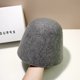 thumbnail image 5 of grey Womens Fisherman hat for most occasions such as weddings, garden parties, casual for a classic, hipster（M）, 5 of 5