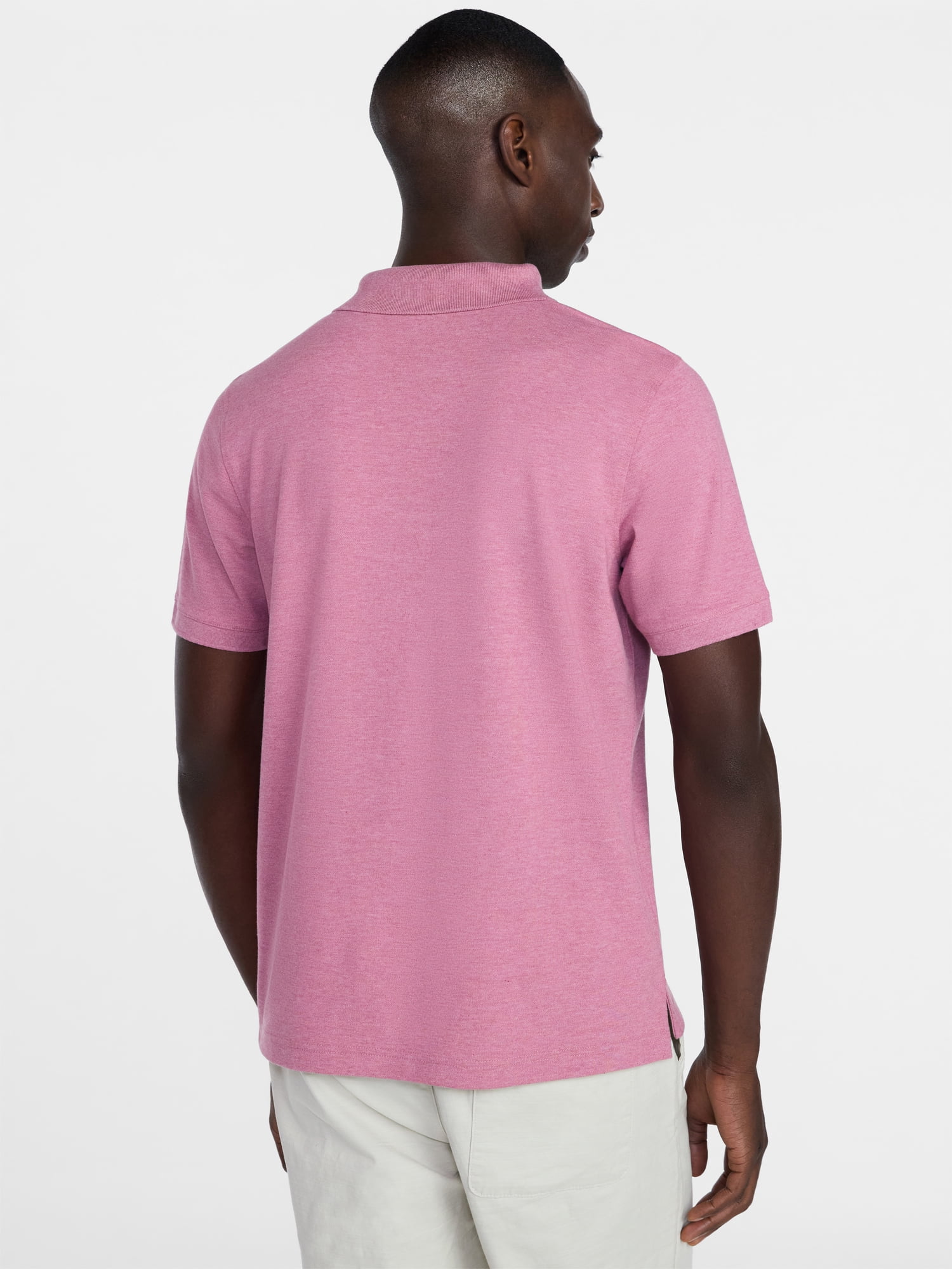 George Men's & Big Men's Classic Fit Pique Polo with Short Sleeves, Sizes XS-5XL, LT-3XLT