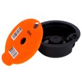 thumbnail image 4 of Capsule de café réutilisable, tasse de filtre à café rechargeable avec accessoire de café de brosse de cuillère pour la machine à café orange (60 ml, 180 ml)(60ML), 4 of 14