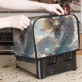 thumbnail image 6 of KLL Cool Cloud White Dragon Print 2 Slice Toaster Dust Covers Kitchen Small Appliance Cover with 2 Pockets,Can hold Jam Spreader Knife & Toaster Tongs (11.4 x 7.9 x 7.5), 6 of 6